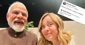 The ‘Melodi’ selfie that Italian Prime Minister Giorgia Meloni took with Indian Prime Minister Narendra Modi went viral on Internet