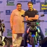 To keep the environment friendly, Nitin Gadkari launched the world’s first CNG Bike